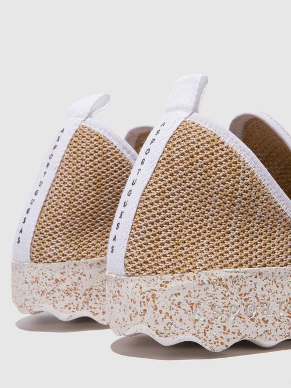 Asportuguesas City Trainers Sand S.Café Knit - Naisten Elasticated Trainers ASPP018796FI Sand